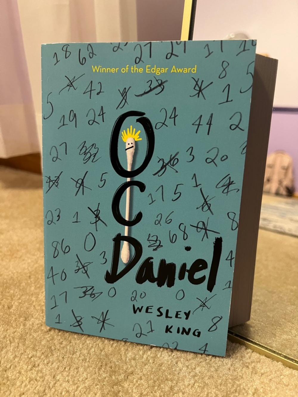 OCDaniel by Wesley King — Teal Paperback Novel